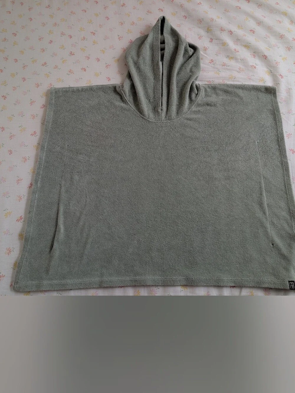 Light sage green Gerber modern moments 5T Towel poncho